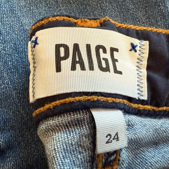 Paige woman’s Skyline Ankle Peg style jean. Size 24. Made in USA. - Picture 5 of 8